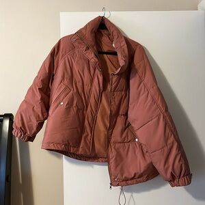 Oversized puffer coat